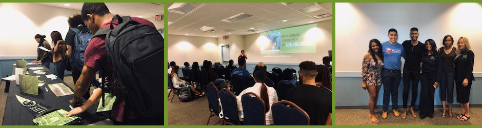 LIFEforce Tribe Member, Dr. Kim Bender had the opportunity to share information about Health, Chiropractic and LIFE University to students and advisors at Clearwater High School.